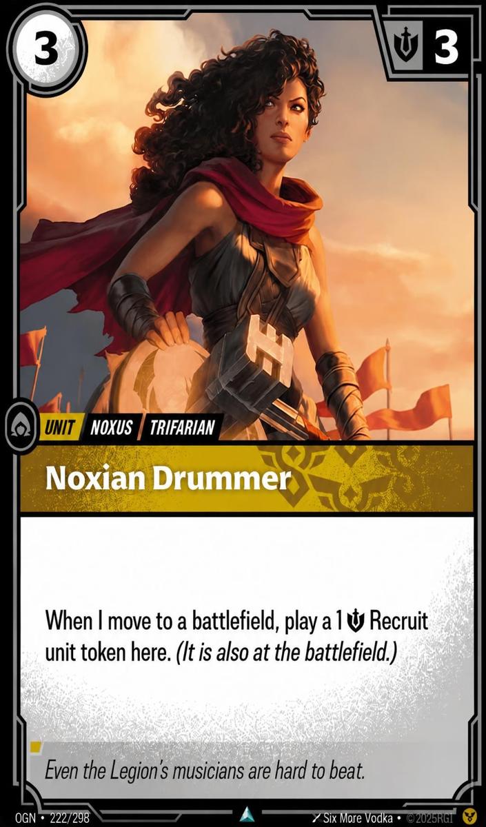 2025 Noxian Drummer #222