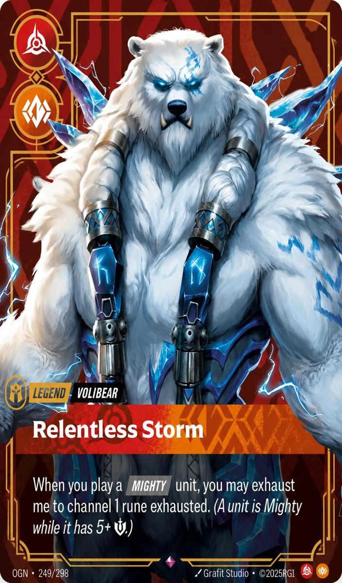 2025 Volibear - Relentless Storm #249
