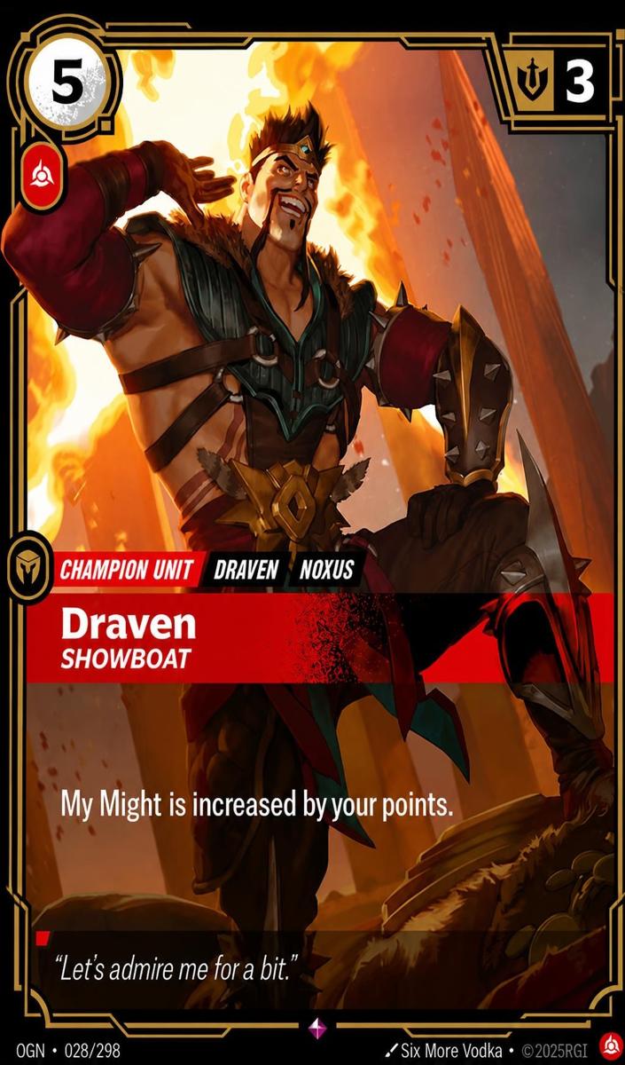 2025 Draven - Showboat #28