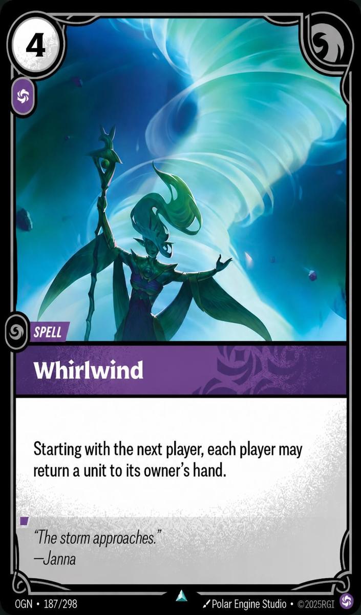 2025 Whirlwind #187