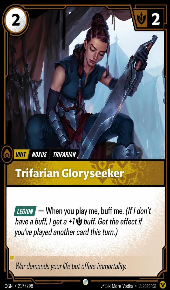 2025 Trifarian Gloryseeker #217