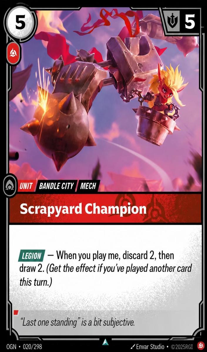 2025 Scrapyard Champion #20