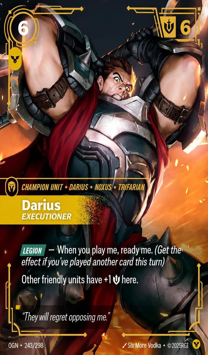 2025 Darius - Executioner #243