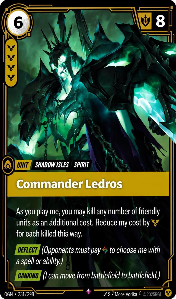 2025 Commander Ledros #231