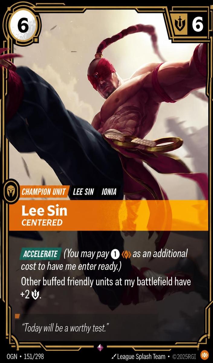 2025 Lee Sin - Centered #151