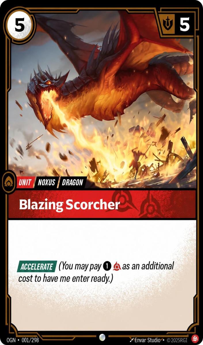 2025 Blazing Scorcher #1