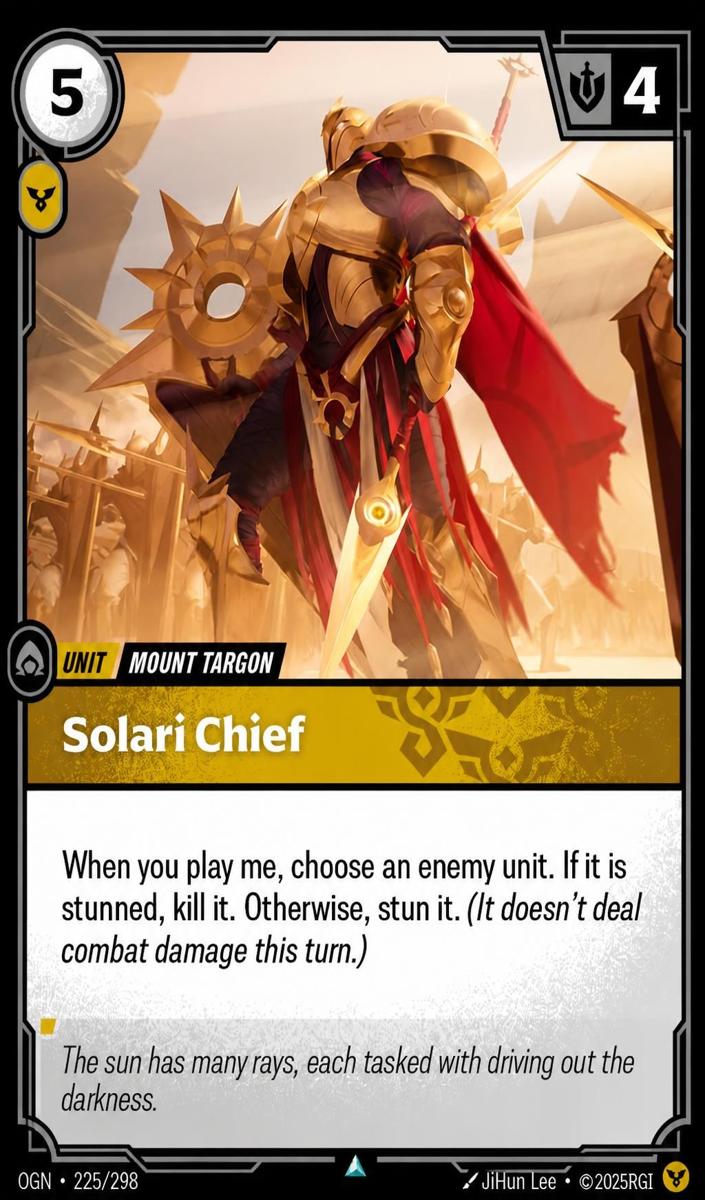 2025 Solari Chief #225