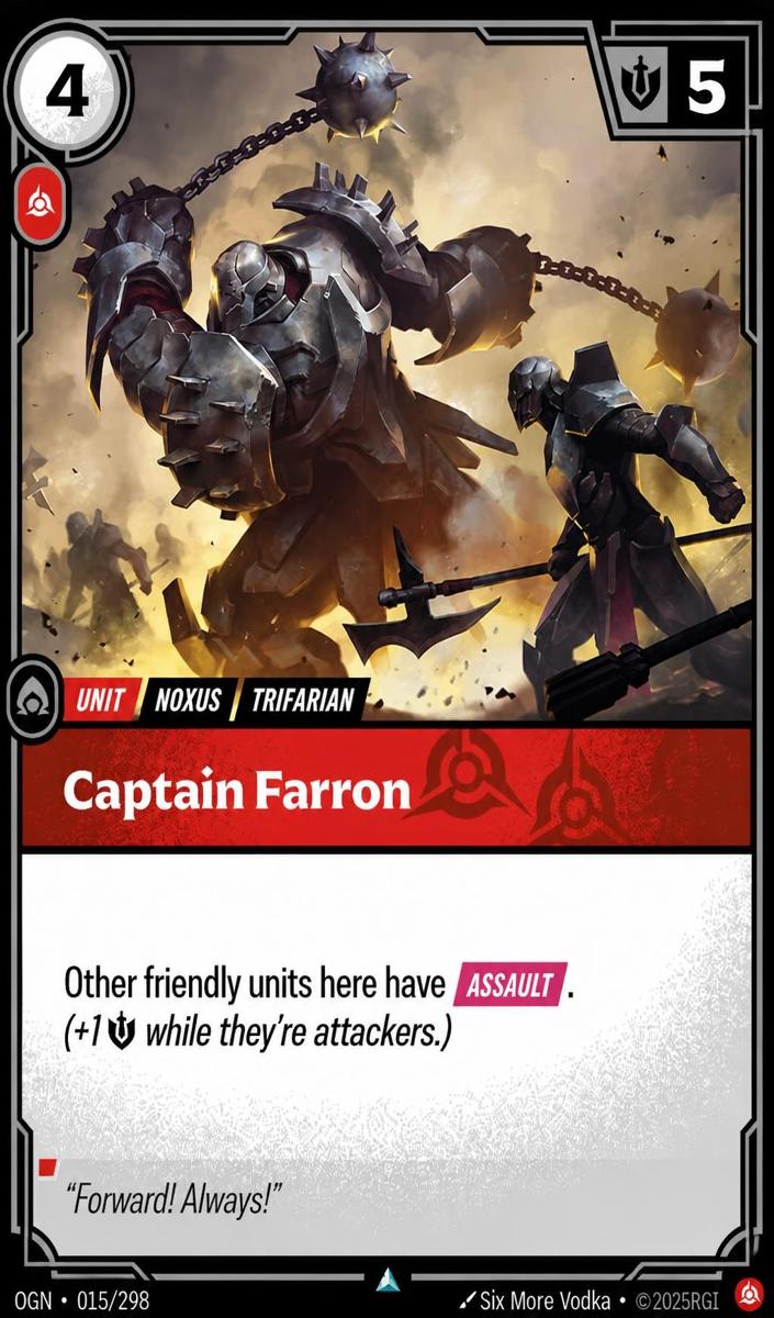 2025 Captain Farron #15