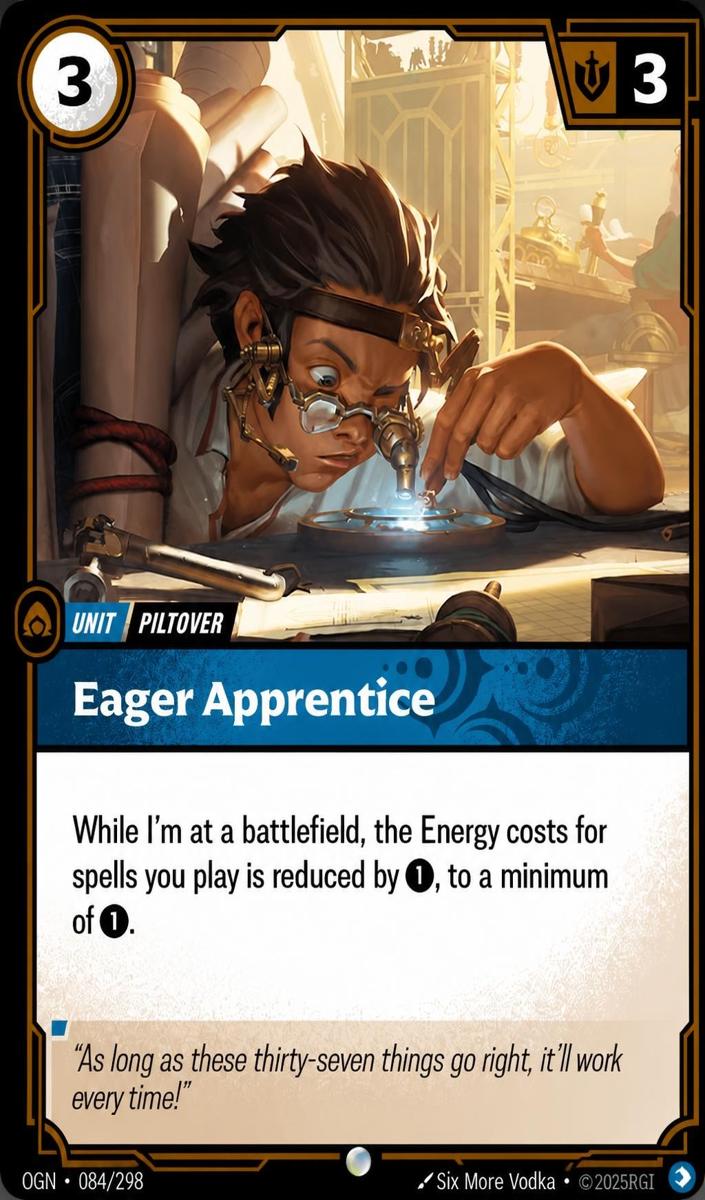 2025 Eager Apprentice #84