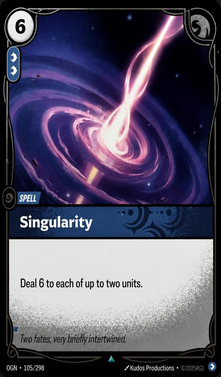 2025 Singularity [Foil] #105
