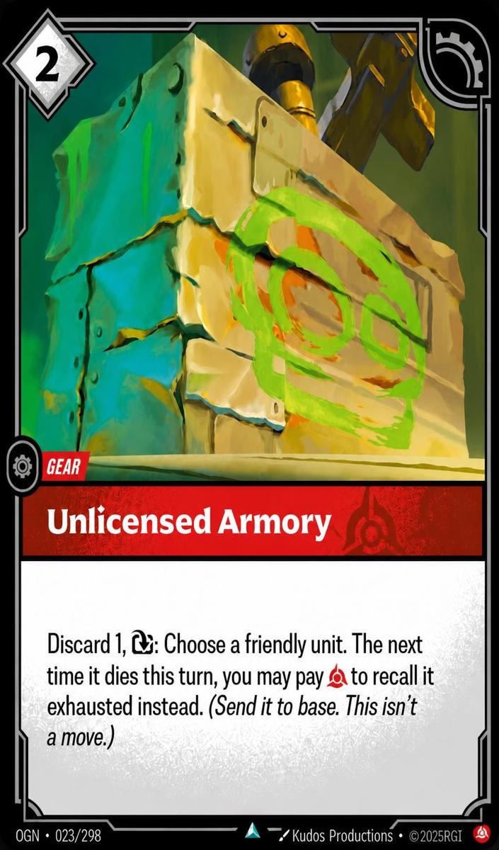 2025 Unlicensed Armory #23