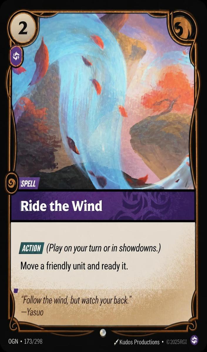 2025 Ride The Wind [Foil] #173
