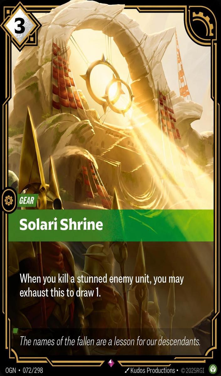 2025 Solari Shrine #72