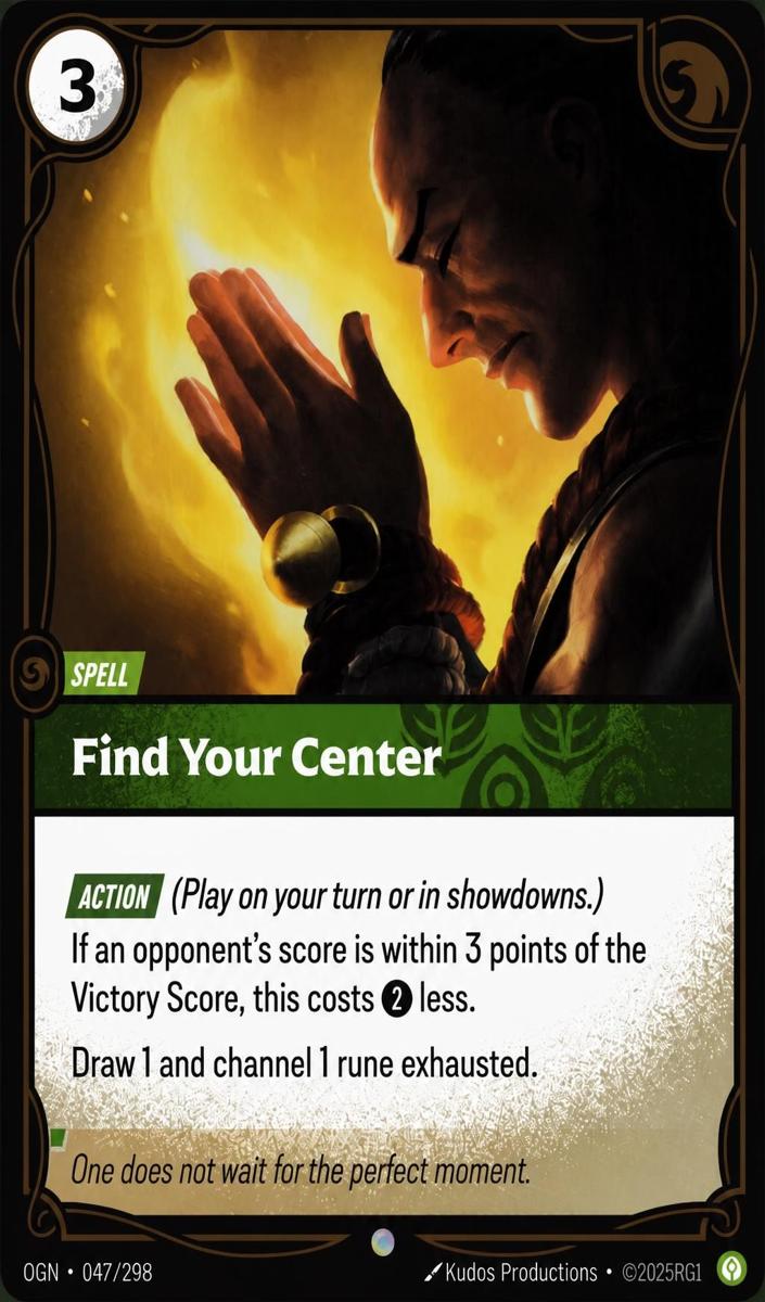 2025 Find Your Center [Foil] #47