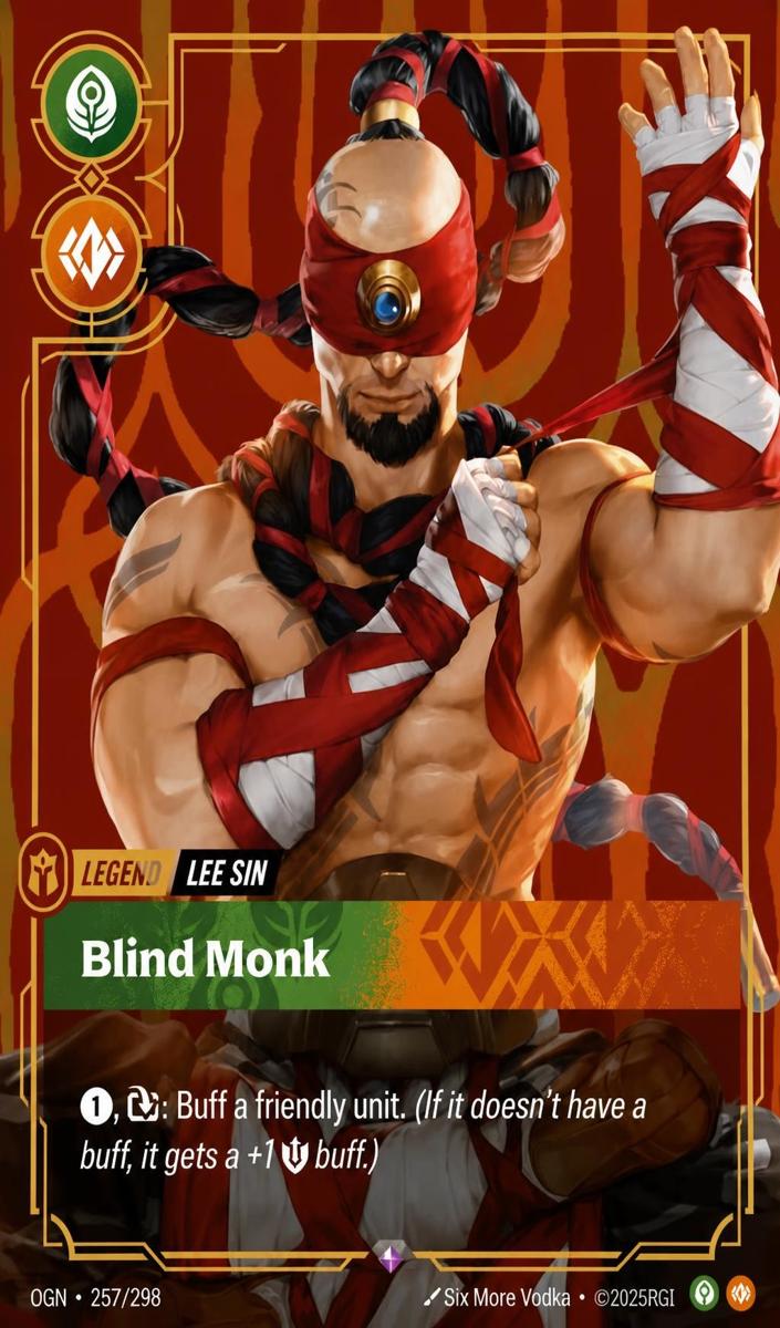 2025 Lee Sin - Blind Monk #257