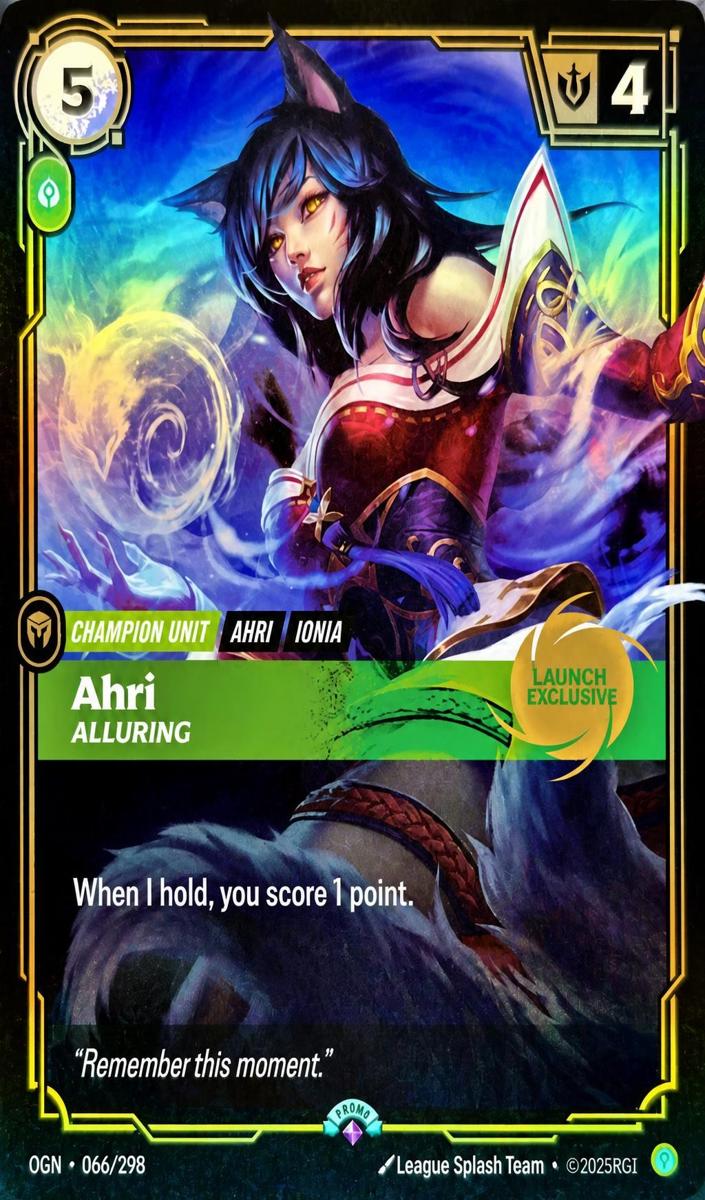 2025 Ahri - Alluring [Launch Promo] #66