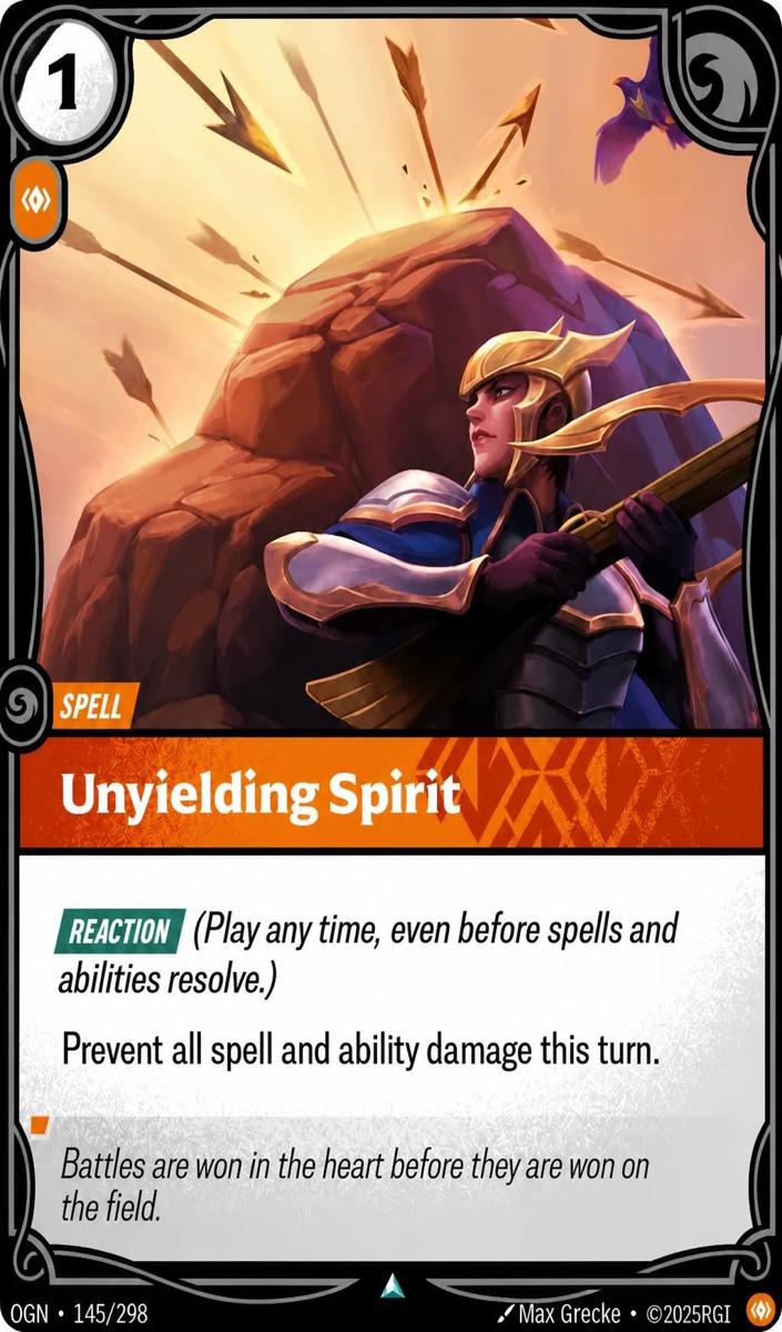 2025 Unyielding Spirit [Foil] #145