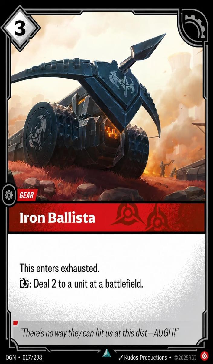 2025 Iron Ballista #17