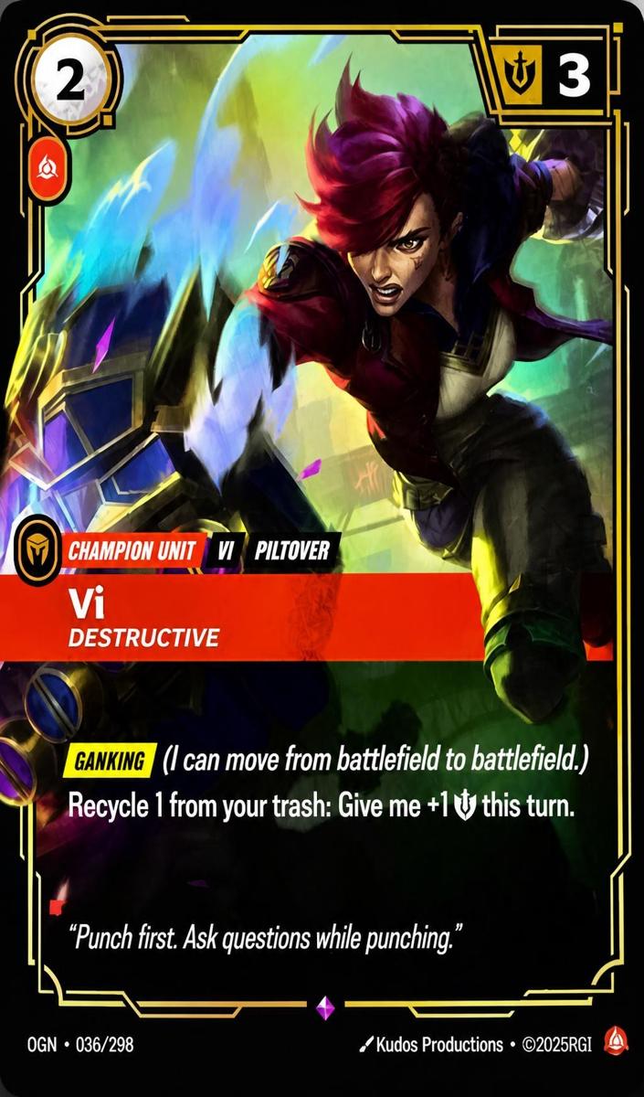 2025 Vi - Destructive [Foil] #36