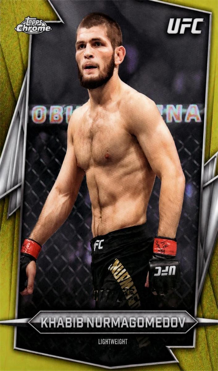 2026 Khabib Nurmagomedov [Yellow Refractor] #140