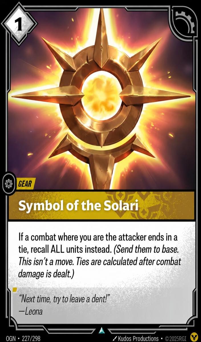 2025 Symbol of the Solari #227