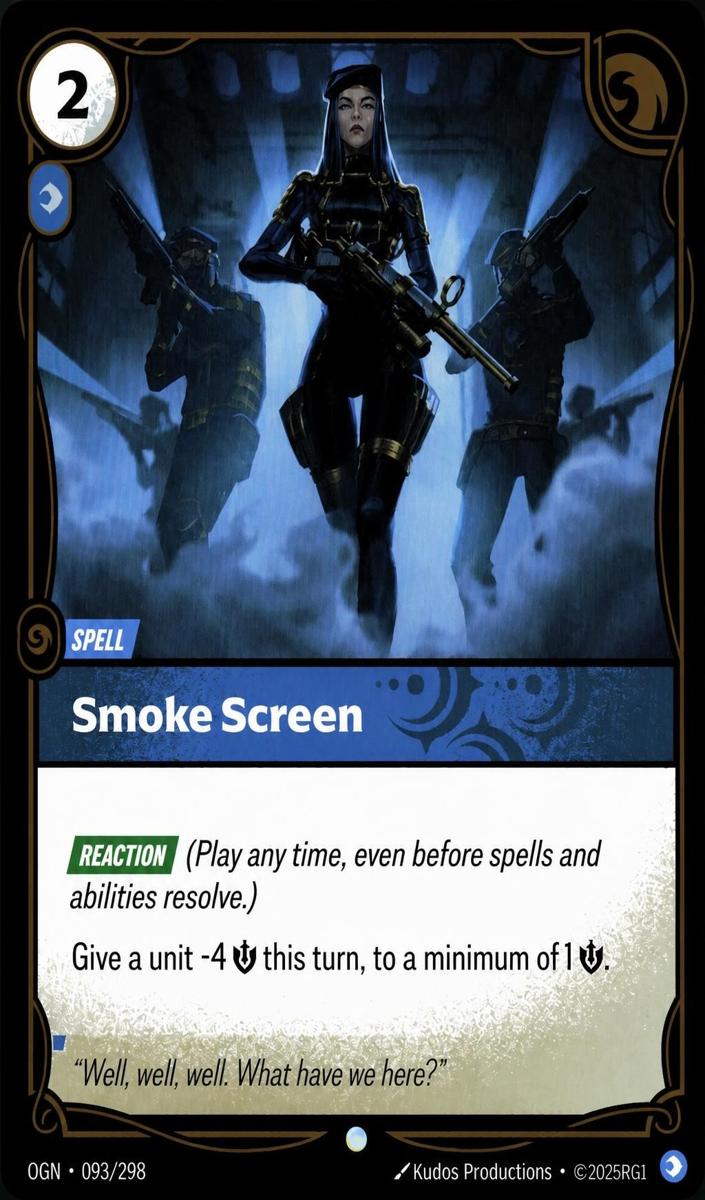 2025 Smoke Screen [Foil] #93