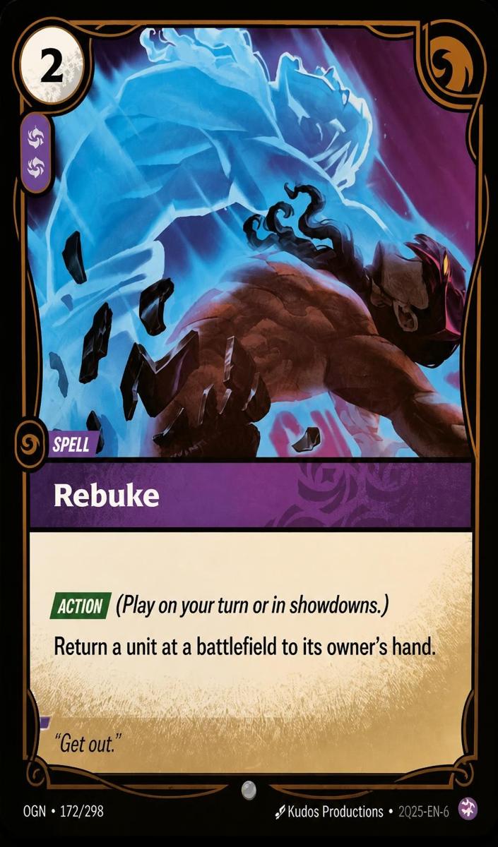 2025 Rebuke [Foil] #172