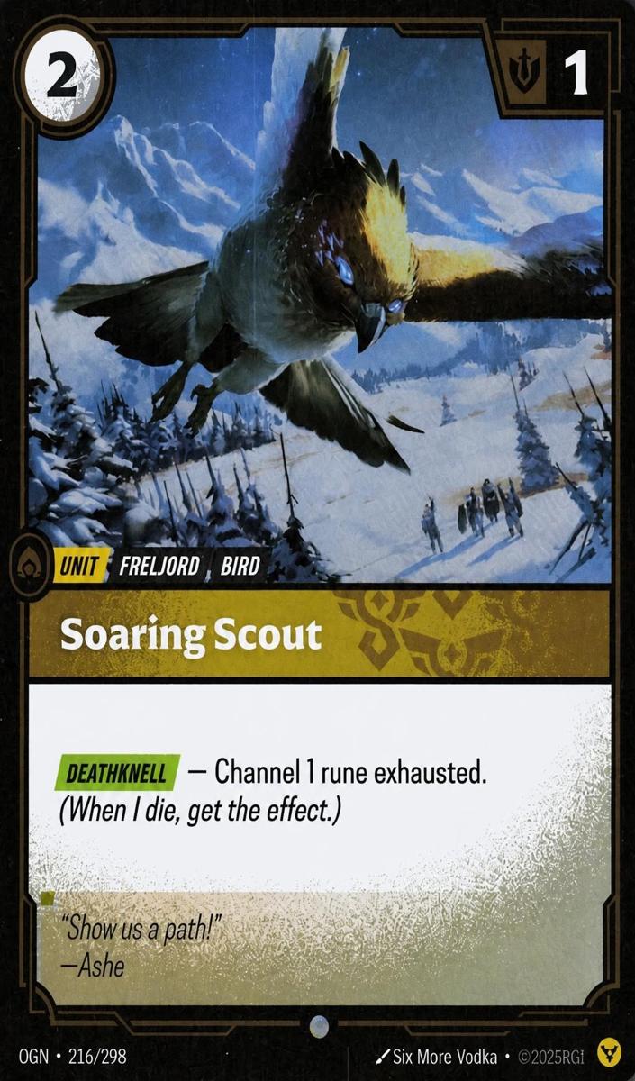 2025 Soaring Scout [Foil] #216
