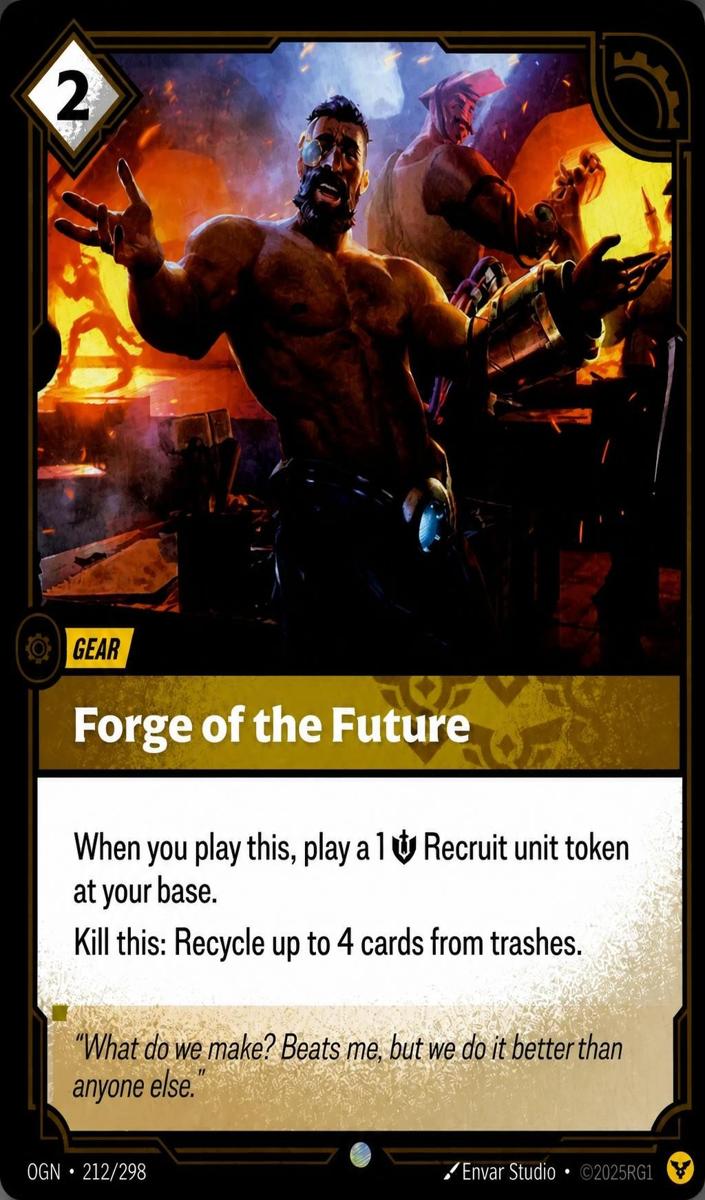 2025 Forge Of The Future [Foil] #212