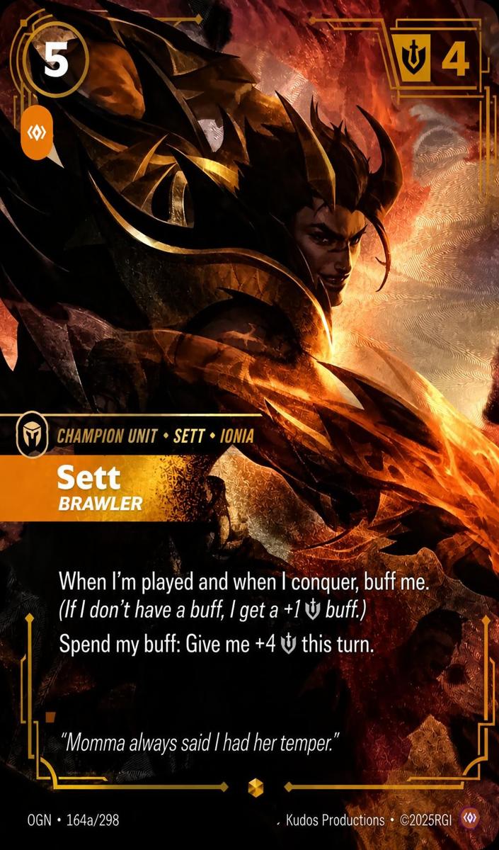 2025 Sett - Brawler [Alternate Art] #164a