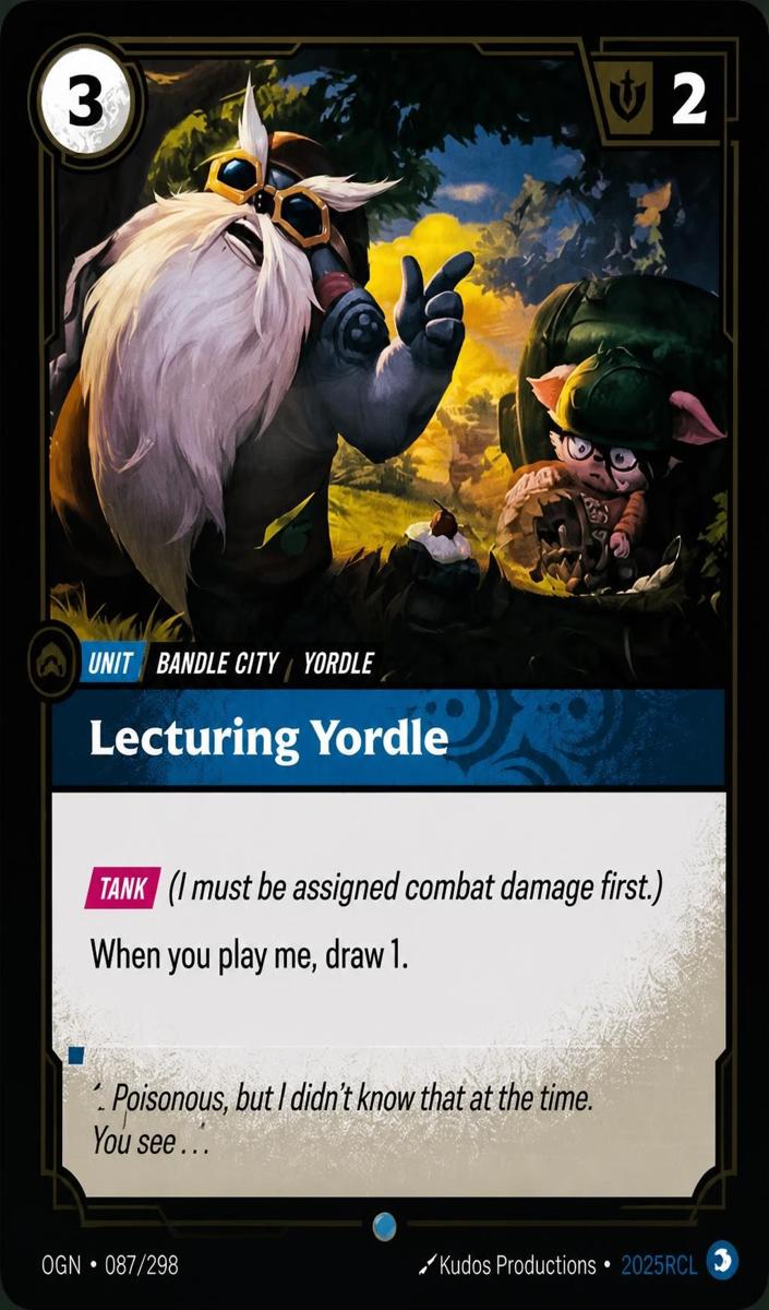 2025 Lecturing Yordle [Foil] #87