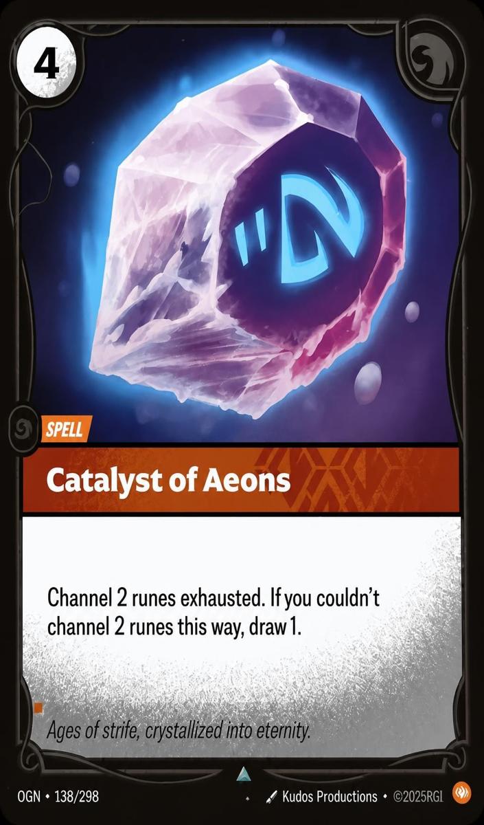 2025 Catalyst of Aeons [Foil] #138