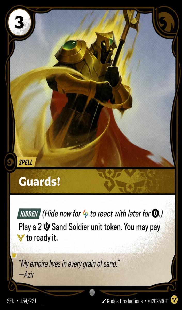 2026 Guards! [Foil] #154
