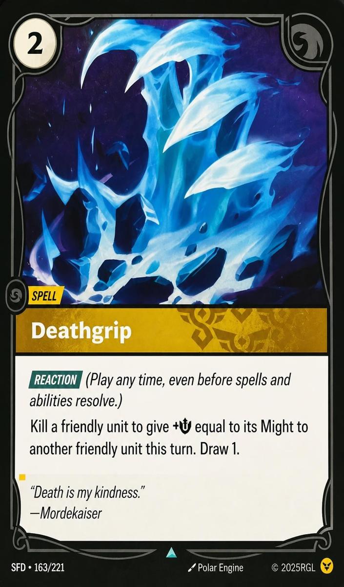 2026 Deathgrip [Foil] #163