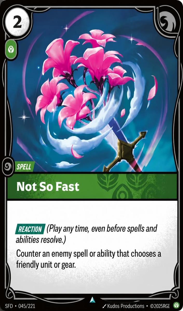 2026 Not So Fast [Foil] #45