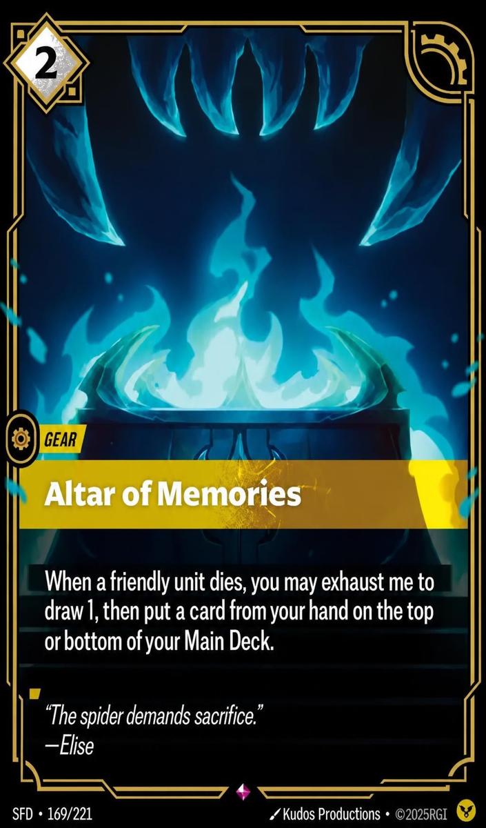2026 Altar of Memories #169