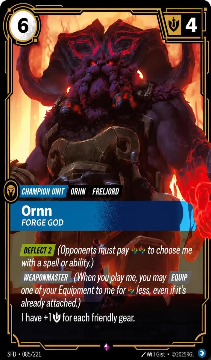 2026 Ornn - Forge God #85