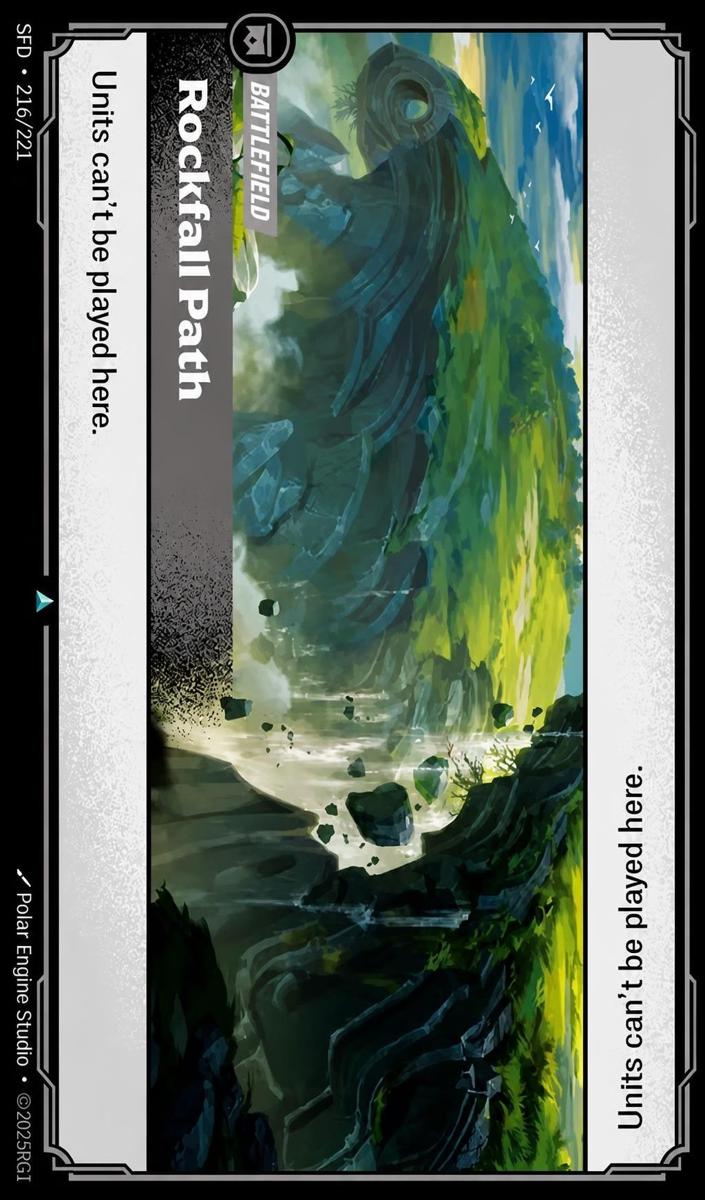 2026 Rockfall Path #216