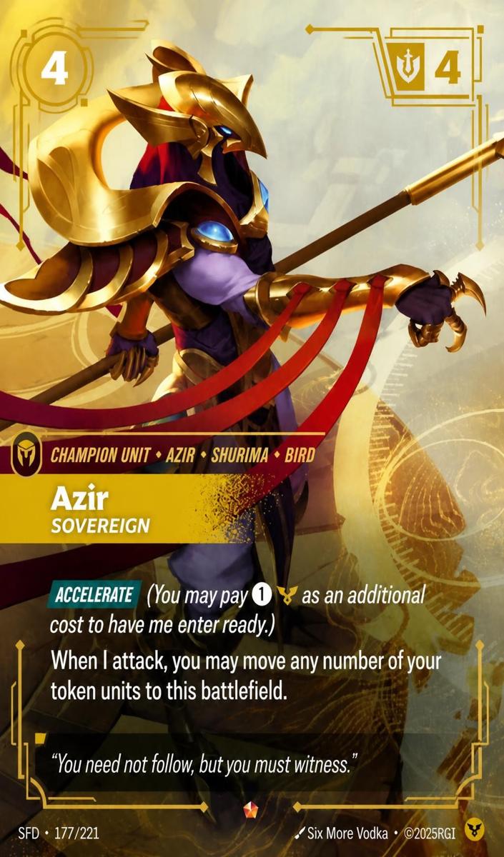 2026 Azir - Sovereign #177