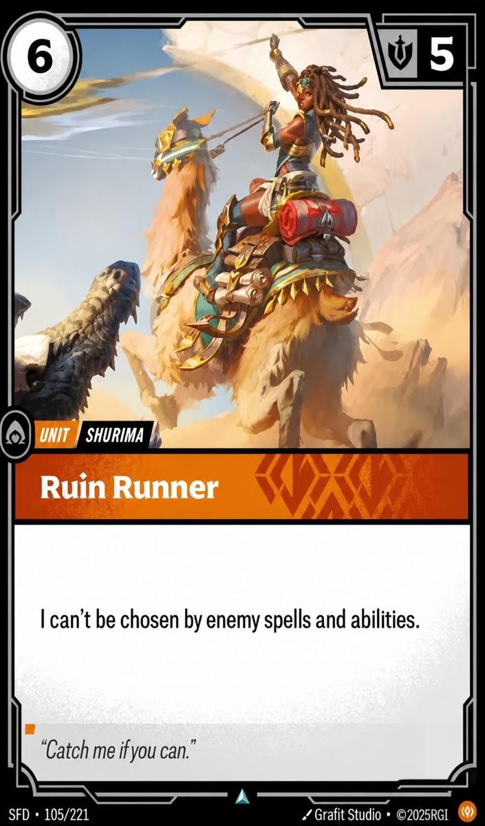2026 Ruin Runner #105