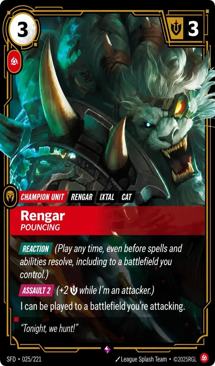 2026 Rengar - Pouncing #25