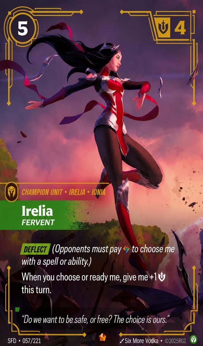 2026 Irelia - Fervent #57