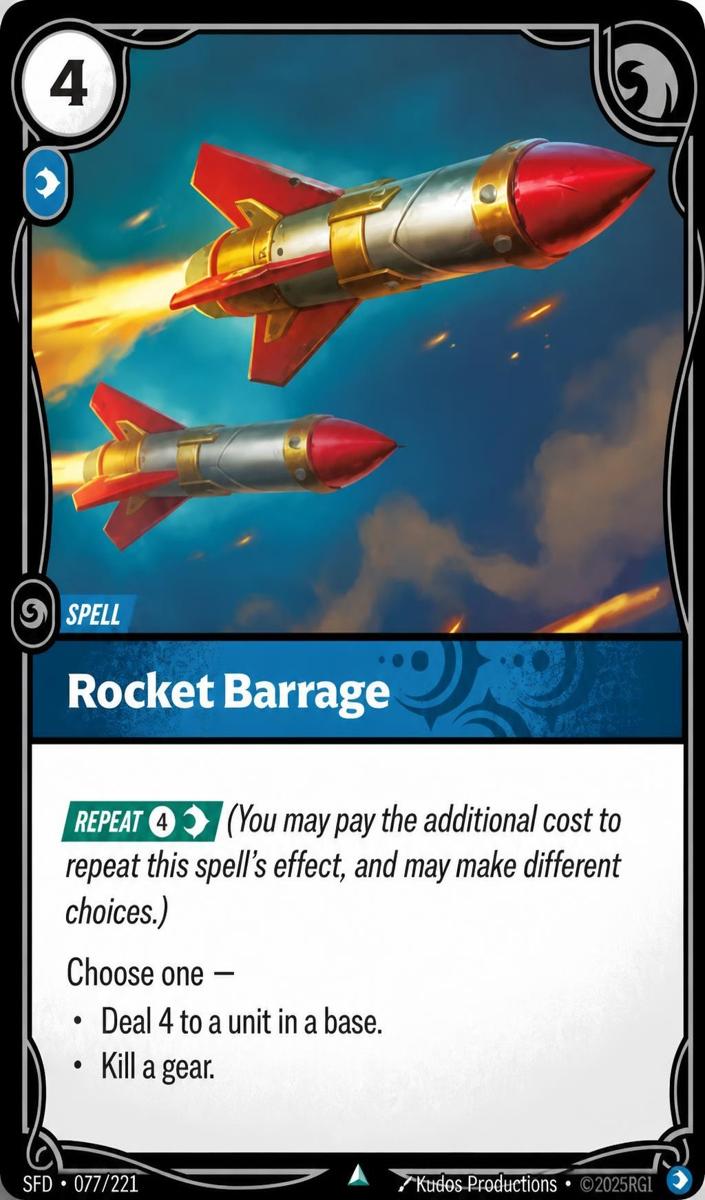2026 Rocket Barrage #77