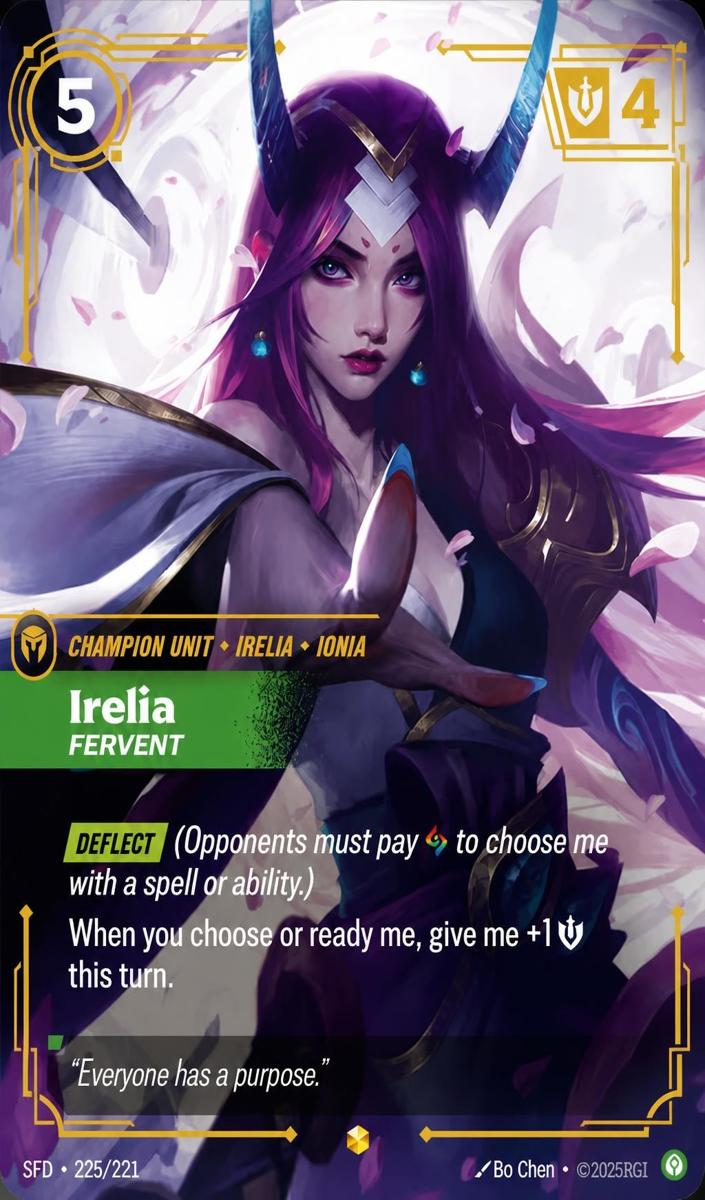 2026 Irelia - Fervent #225
