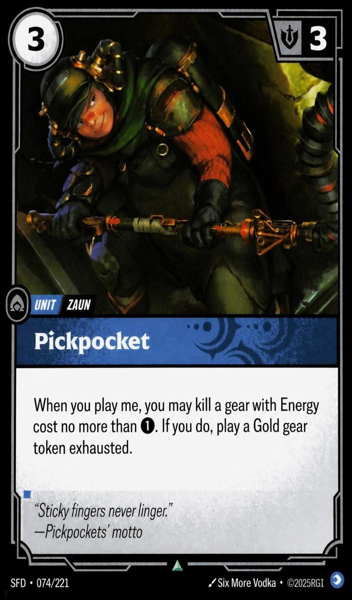 2026 Pickpocket #74