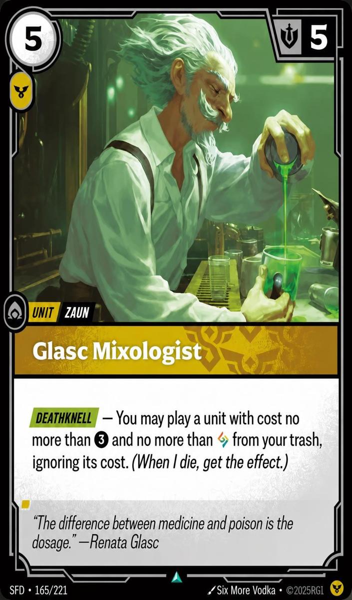 2026 Glasc Mixologist #165