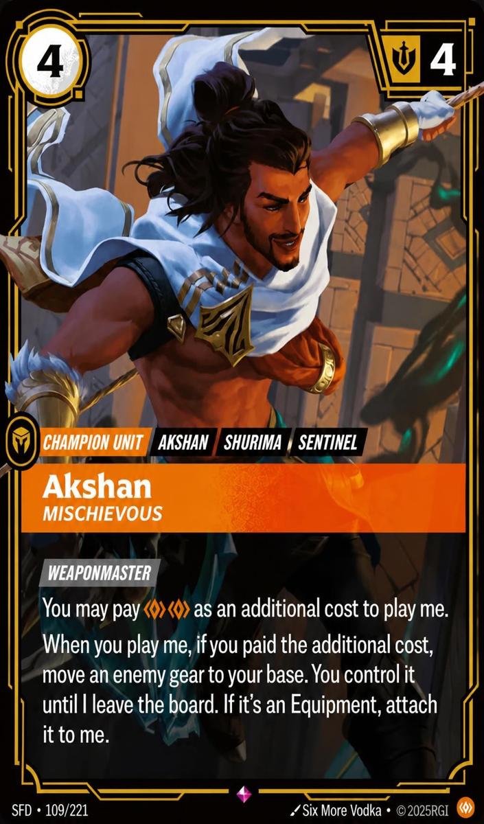 2026 Akshan - Mischievous #109