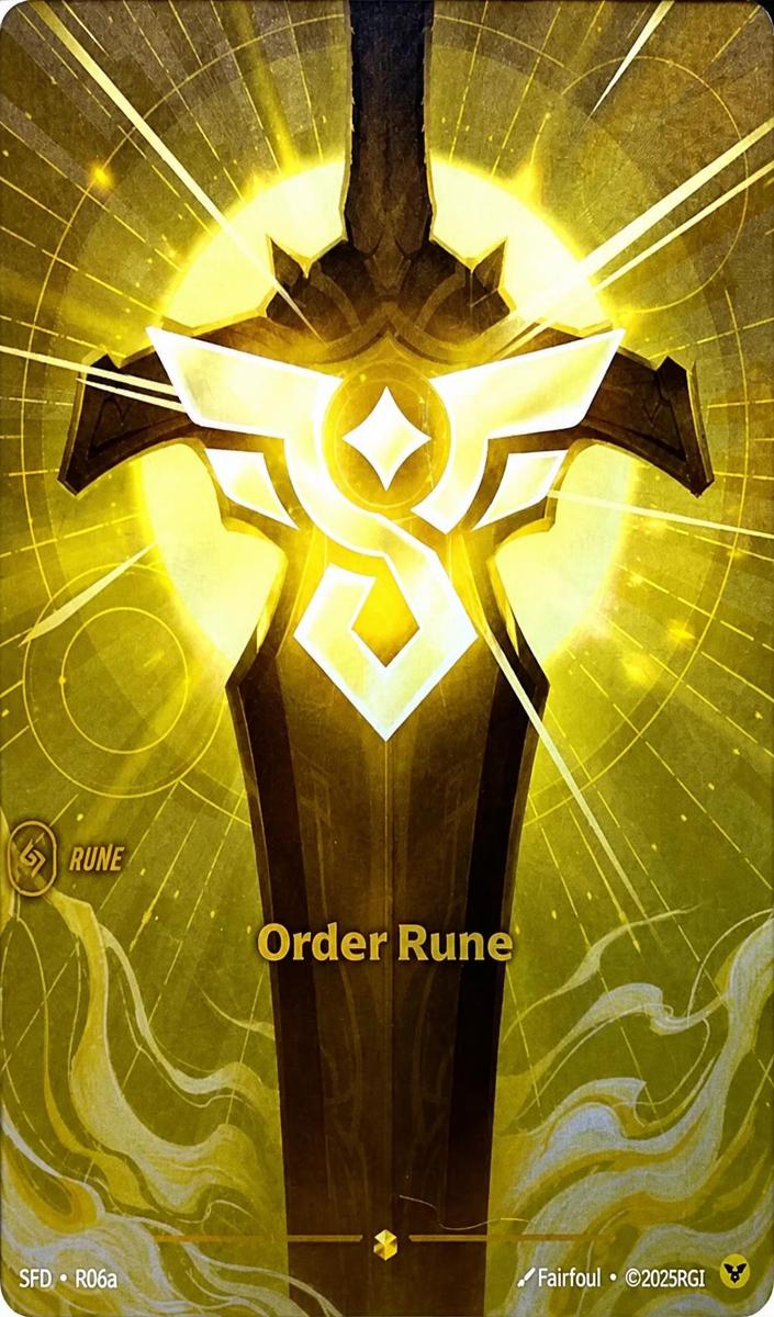 2026 Order Rune [Alternate Art] #R06a