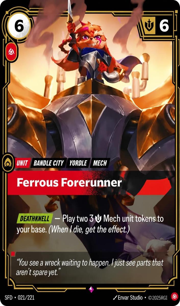 2026 Ferrous Forerunner #21