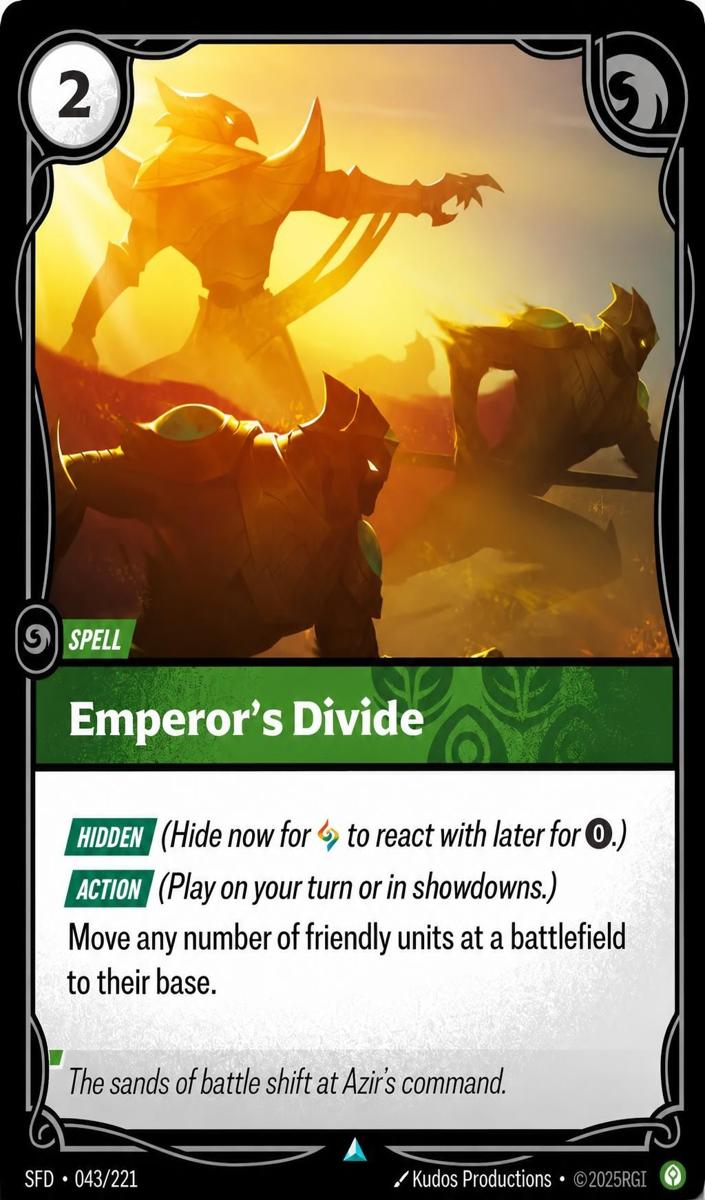 2026 Emperor's Divide #43